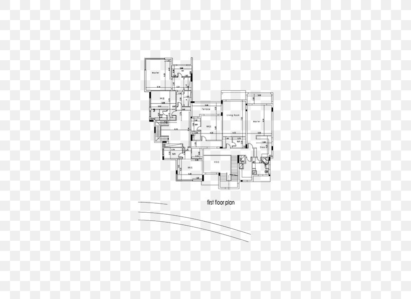 Floor Plan Line, PNG, 600x596px, Floor Plan, Area, Black And White, Diagram, Drawing Download Free
