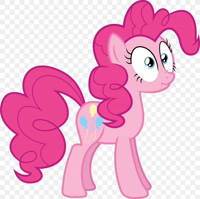 Pinkie Pie Pony Rarity Applejack Twilight Sparkle, PNG, 4833x4819px, Watercolor, Cartoon, Flower, Frame, Heart Download Free