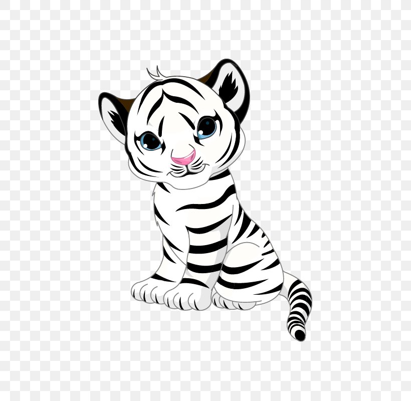 White Tiger Bengal Tiger Cuteness Clip Art, PNG, 800x800px, White Tiger, Animal Figure, Art, Bengal Tiger, Big Cats Download Free