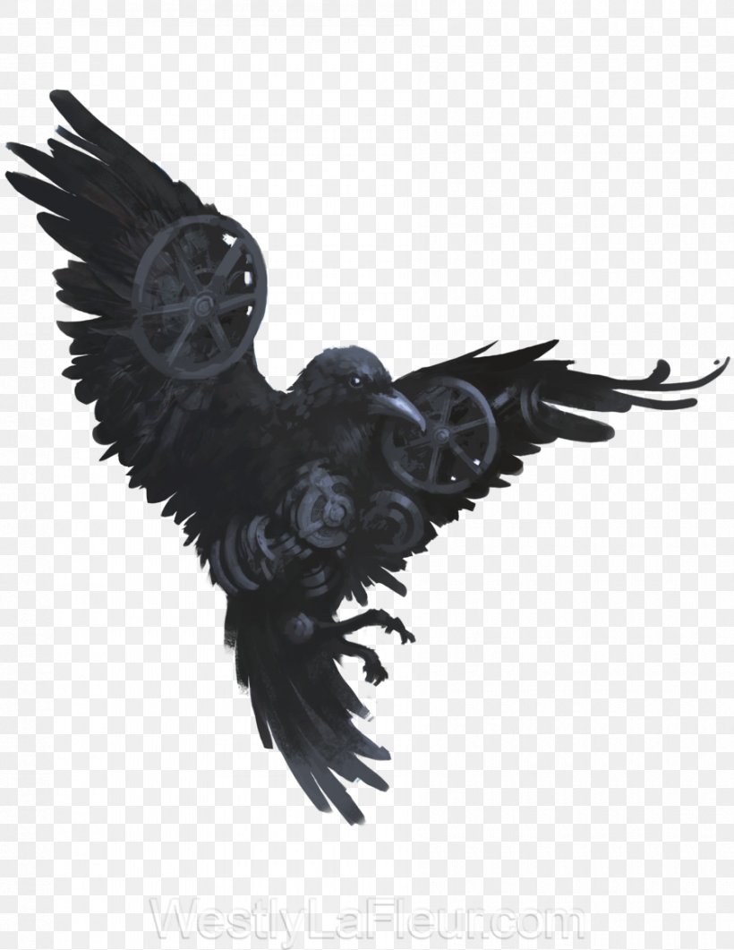 American Crow Common Raven Bird Drawing Art, PNG, 900x1165px, American Crow, Art, Artist, Beak, Bird Download Free