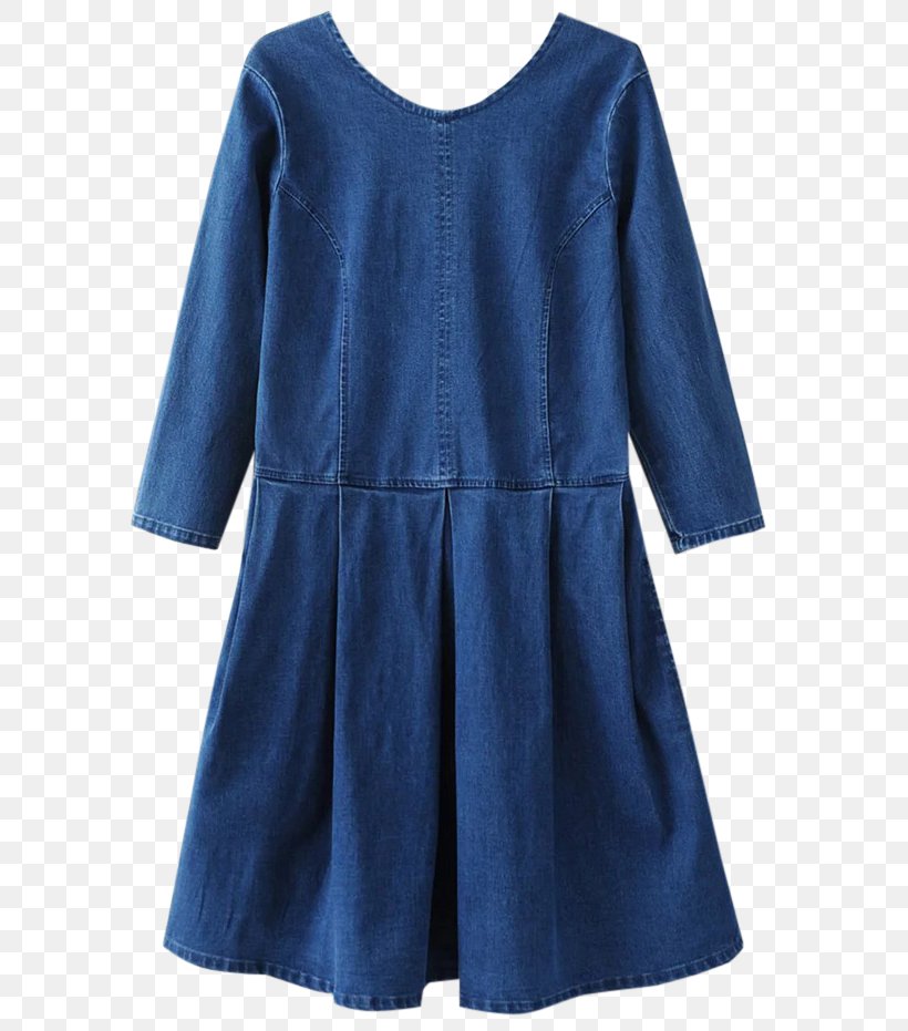 Blue Dress Casual Attire Denim Skirt Sleeve, PNG, 700x931px, Blue, Backless Dress, Casual Attire, Clothing, Day Dress Download Free