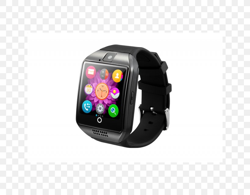 Q18 Smartwatch Phone Q18 Smart Watch Android, PNG, 640x640px, Smartwatch, Android, Electronics, Gadget, Hardware Download Free