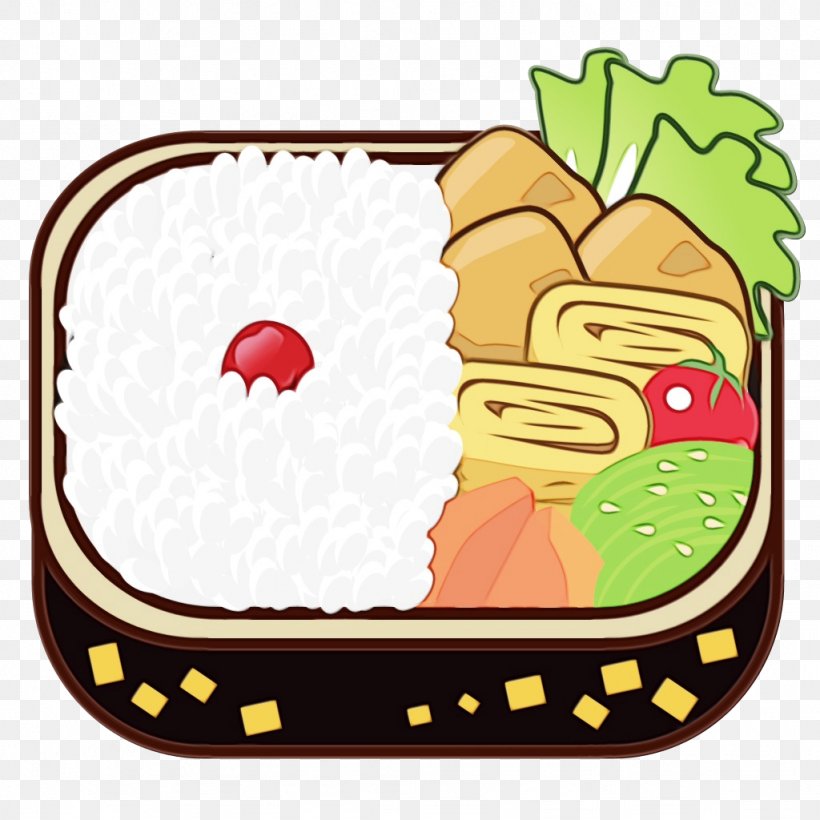 Shrimp Cartoon, PNG, 1024x1024px, Bento, Cartoon, Cooked Rice, Dish, Ekiben Download Free