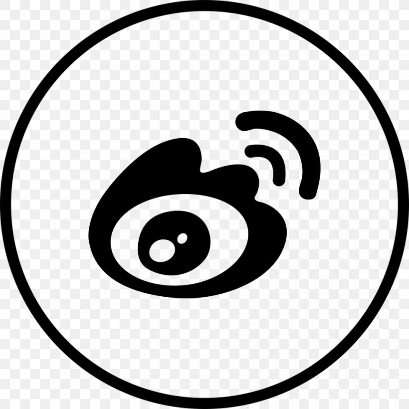 Sina Weibo Sina Corp Alila Anji, PNG, 980x980px, Sina Weibo, Alila Anji, Area, Black, Black And White Download Free