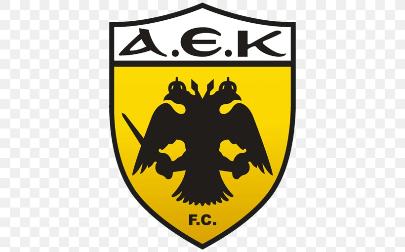 AEK Athens F.C. Superleague Greece 2018–19 UEFA Champions League Panathinaikos F.C., PNG, 510x510px, Aek Athens Fc, Area, Black, Brand, Crest Download Free