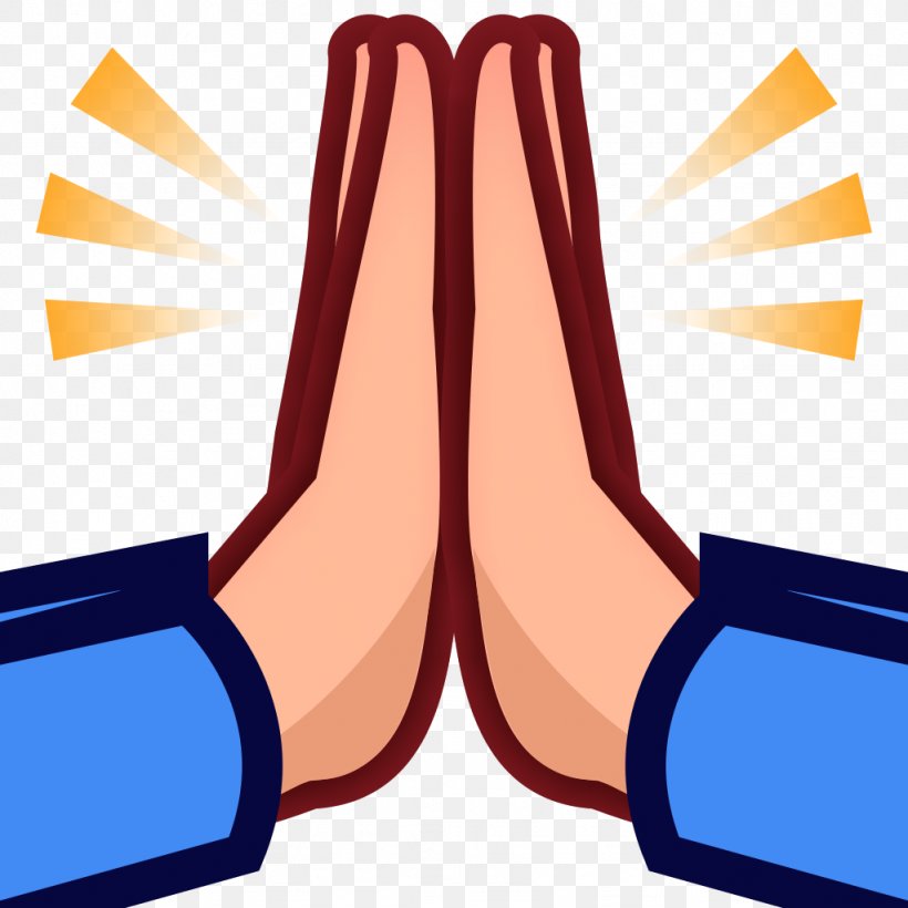 Emoji Praying Hands Prayer High Five Emoticon, PNG, 1024x1024px, Emoji
