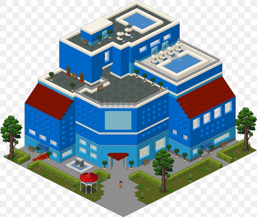 Habbo Architectural Engineering Hotel, PNG, 3086x2603px, Habbo, Architectural Engineering, Building, Height, Hotel Download Free