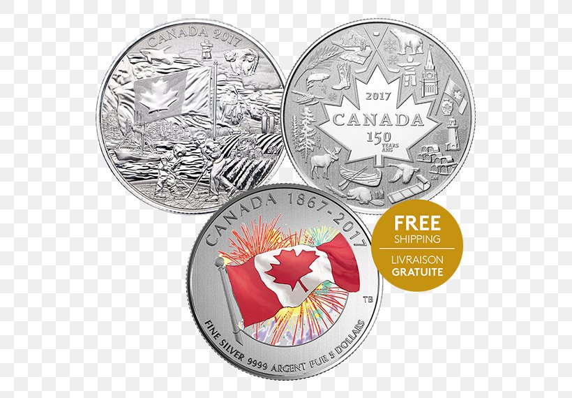 150th Anniversary Of Canada Coin Royal Canadian Mint Silver, PNG, 570x570px, 150th Anniversary Of Canada, Canada, Bullion, Canadian Dollar, Cash Download Free