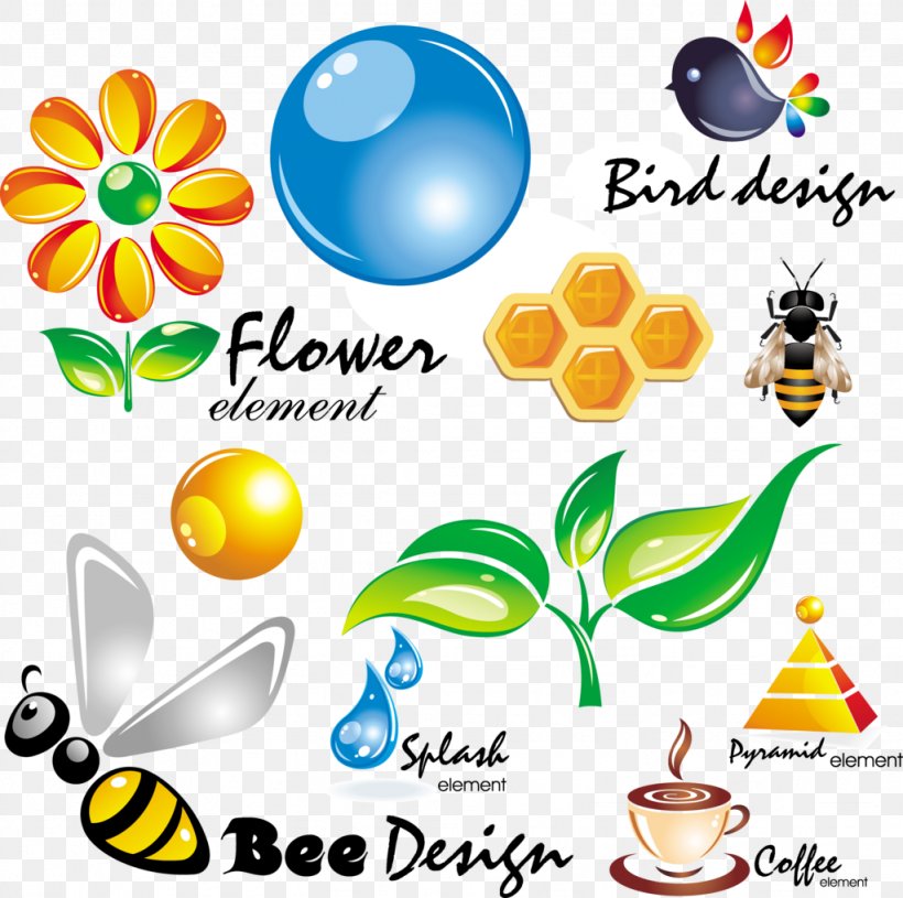 Bee 3D Computer Graphics Image, PNG, 1024x1019px, 3d Computer Graphics, Bee, Area, Artwork, Butterfly Download Free