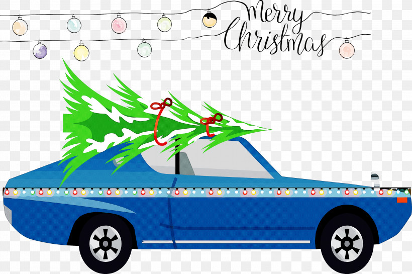 Merry Christmas New Year, PNG, 3000x1997px, Merry Christmas, Car, New Year, Vehicle Download Free