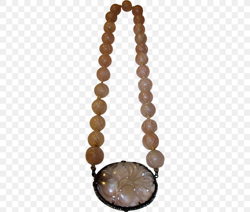 Necklace Bead Rose Quartz Gemstone Parelketting, PNG, 696x696px, Necklace, Antique, Bead, Beadwork, Bracelet Download Free