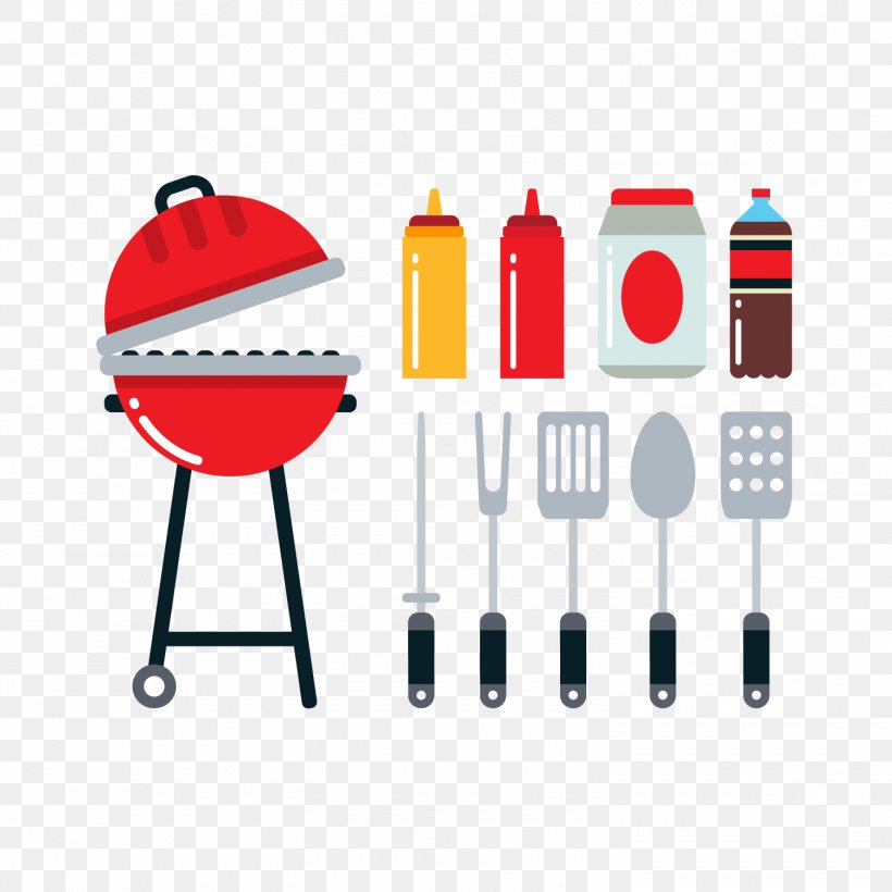 Barbecue Picnic Flat Design Icon, PNG, 1500x1501px, Barbecue, Flat Design, Food, Grilling, Picnic Download Free