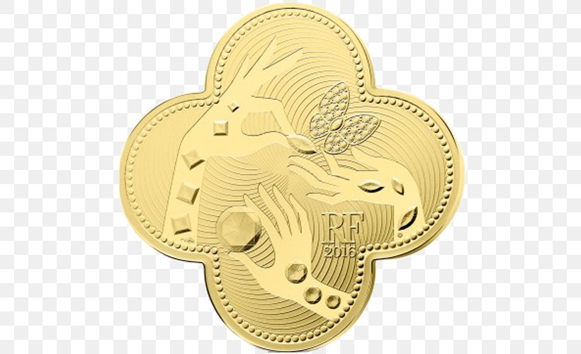 Commemorative Coin France Gold Proof Coinage, PNG, 500x500px, 1 Euro Coin, Coin, Brass, Collecting, Commemorative Coin Download Free