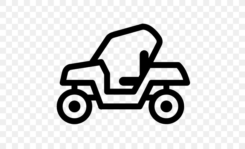 Motorcycle Clip Art, PNG, 500x500px, Motorcycle, Allterrain Vehicle, Area, Automotive Design, Black And White Download Free