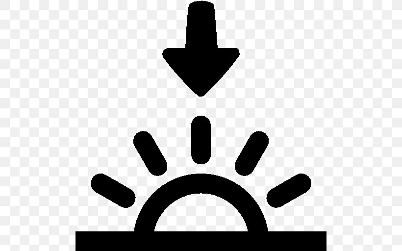 Sunset Sunrise Icon Design Clip Art, PNG, 512x512px, Sunset, Black, Black And White, Brand, Dawn Download Free