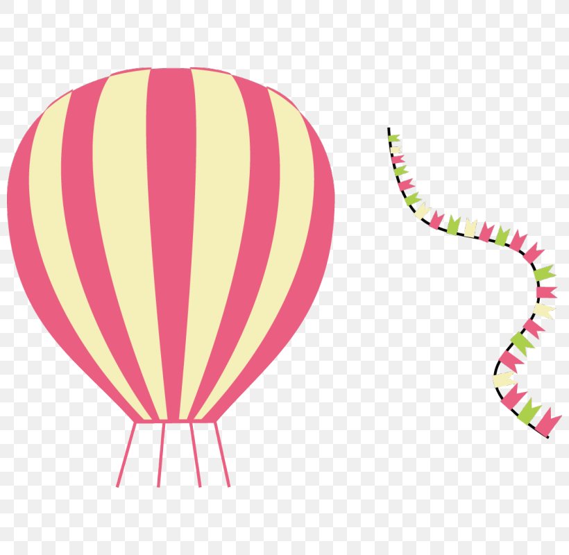 Hot Air Balloon Line Pink M Clip Art, PNG, 800x800px, Hot Air Balloon, Balloon, Magenta, Pink, Pink M Download Free