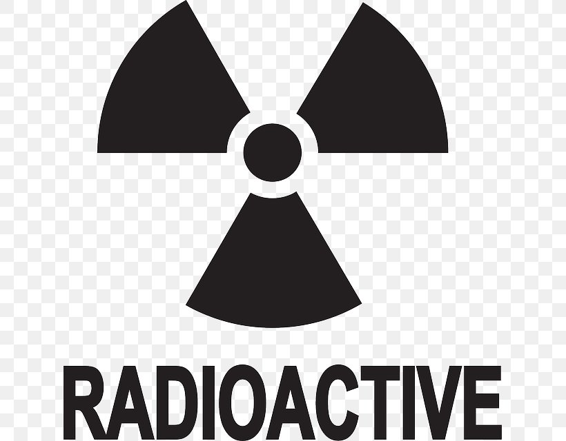 Radioactive Decay Radiation Biological Hazard Clip Art, PNG, 635x640px, Radioactive Decay, Biological Hazard, Black And White, Brand, Drawing Download Free