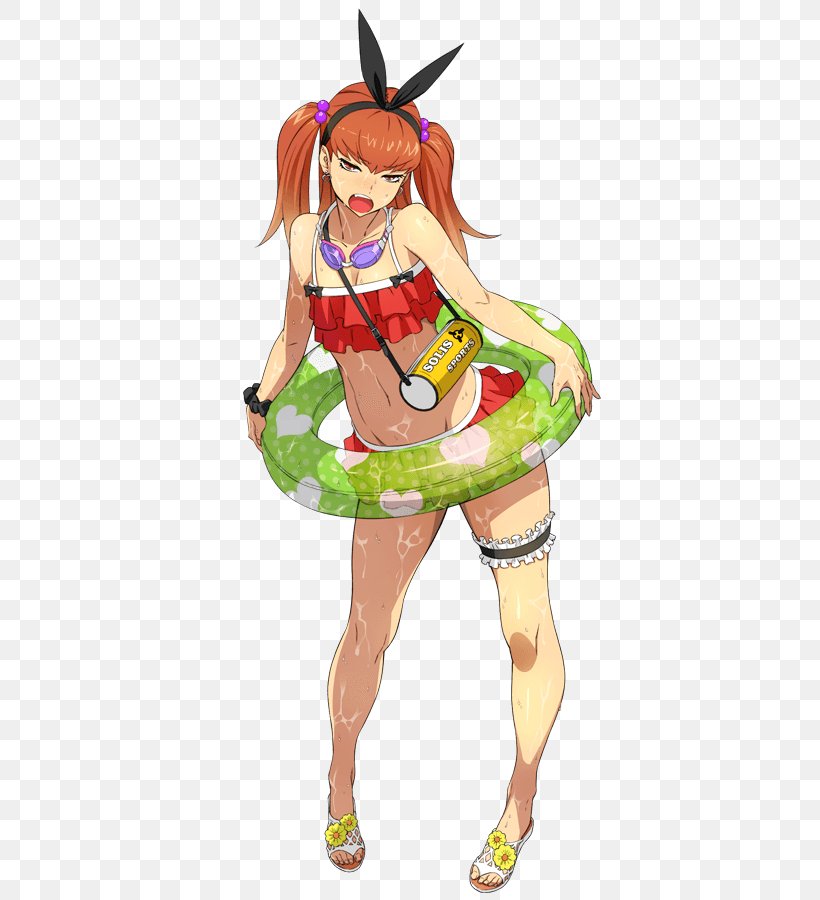 Super Robot Wars X-Ω Game Swimsuit Costume, PNG, 750x900px, Watercolor, Cartoon, Flower, Frame, Heart Download Free