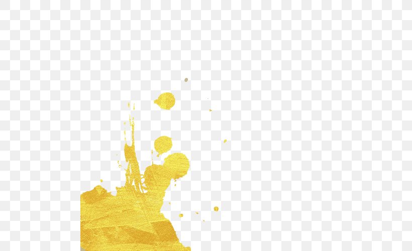 Watercolor Painting Gold, PNG, 500x500px, Paint, Abstract Art, Area, Gold, Gratis Download Free