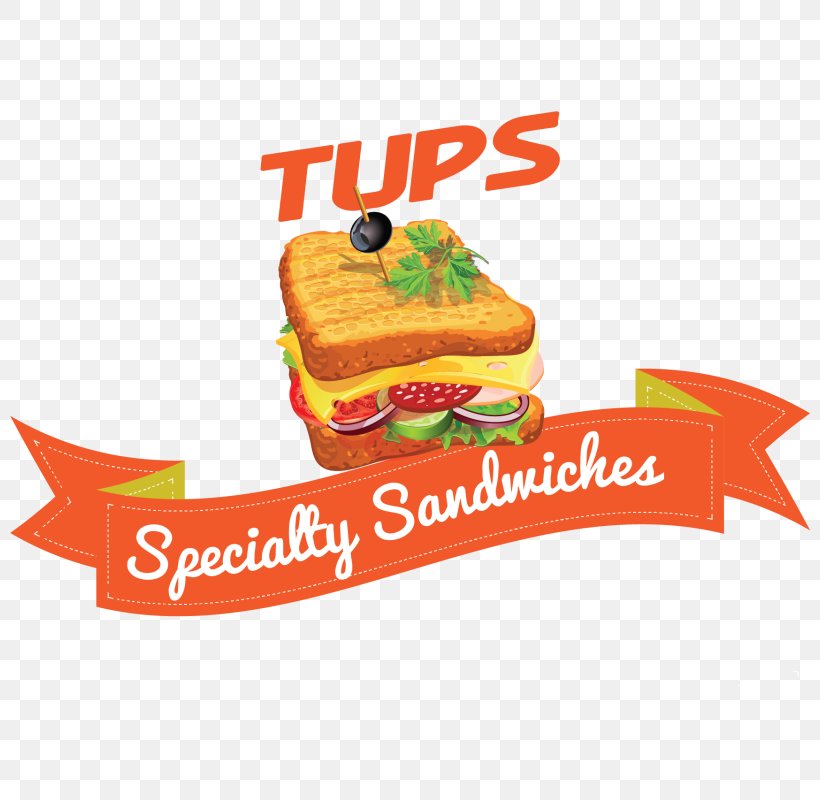 Tups Specialty Sandwiches Submarine Sandwich Fast Food Logo, PNG, 800x800px, Sandwich, Bacon, Brand, Cuisine, Fast Food Download Free