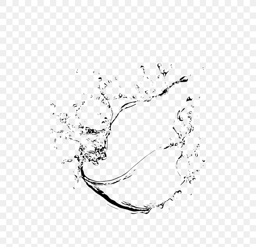 Water Splash Background, PNG, 512x790px, Water, Blackandwhite, Branch, Drawing, Layers Download Free