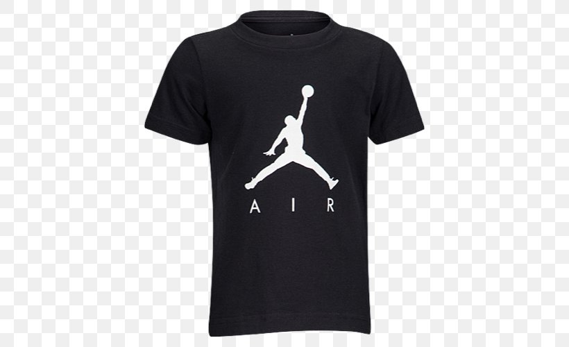 Jumpman T-shirt Hoodie Air Jordan Nike, PNG, 500x500px, Jumpman, Active Shirt, Air Jordan, Black, Brand Download Free