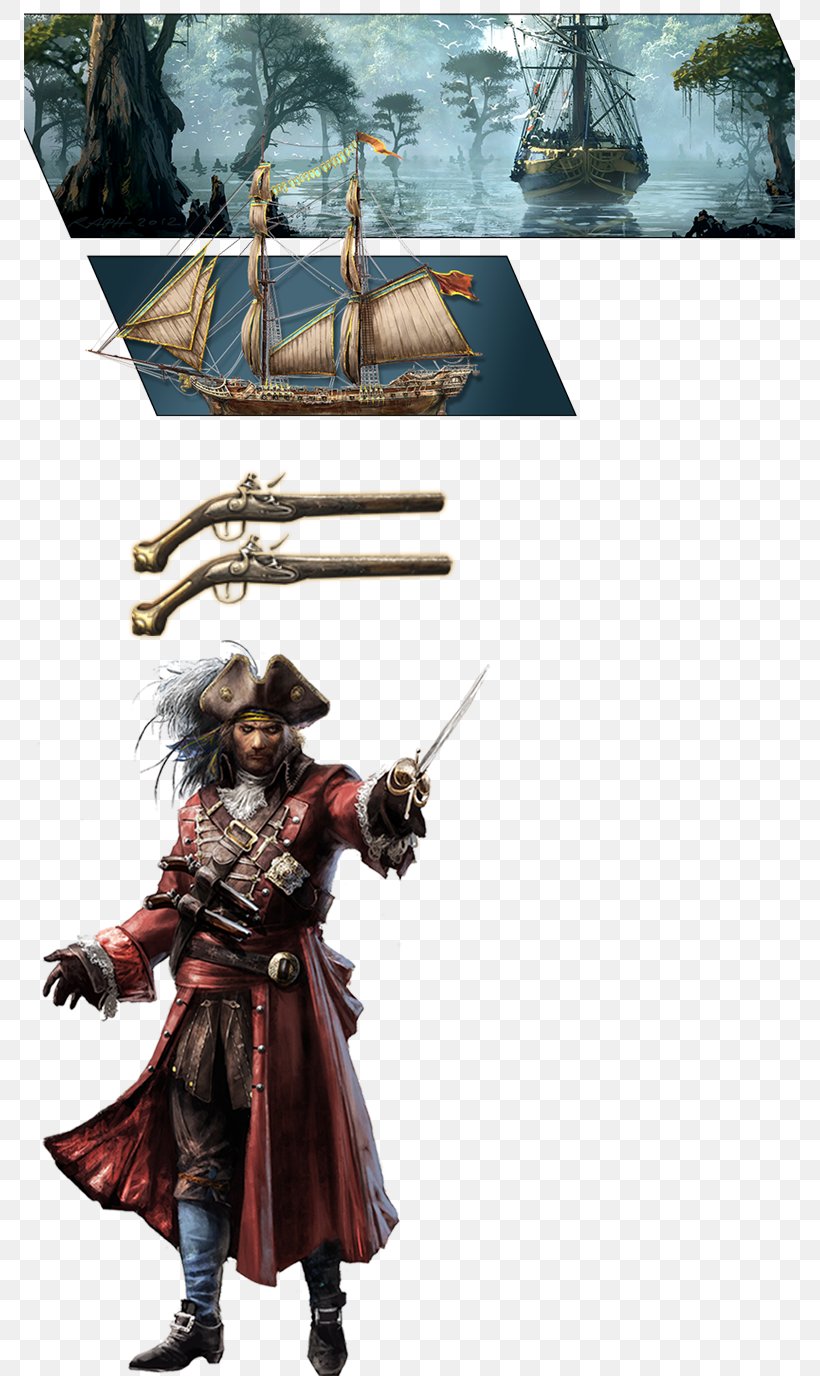 Assassin's Creed IV: Black Flag Assassin's Creed: Pirates Ubisoft Downloadable Content Spear, PNG, 771x1376px, Ubisoft, Action Figure, Cold Weapon, Downloadable Content, Knight Download Free