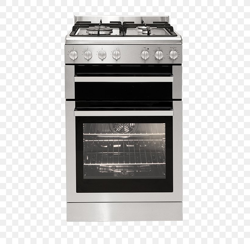 Gas Stove Cooking Ranges Euromaid FSG54S Freestanding S/Steel Gas Oven & Gas Cooktop Home Appliance, PNG, 800x800px, Gas Stove, Cast Iron, Cooker, Cooking Ranges, Electric Stove Download Free