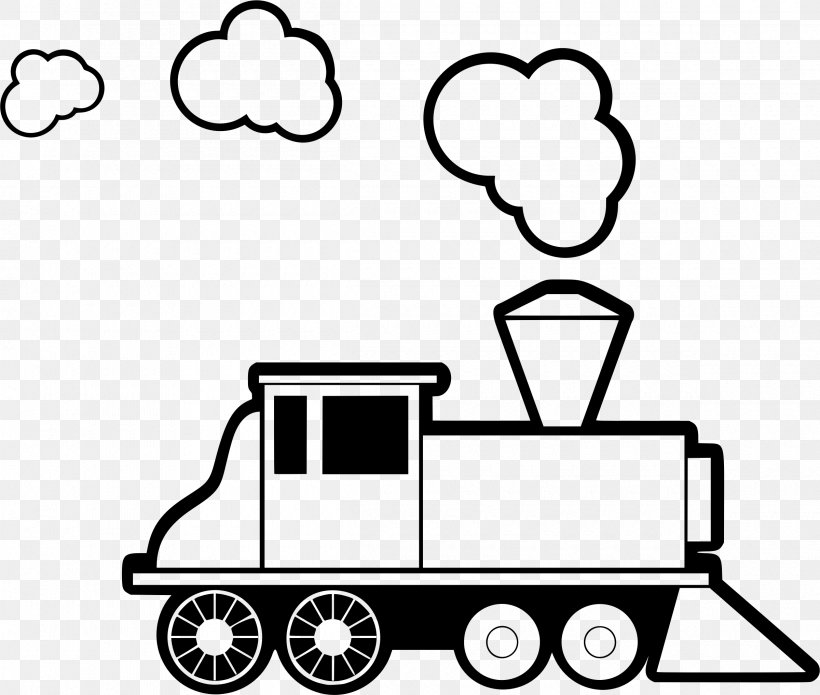 Toy Trains & Train Sets Rail Transport Clip Art, PNG, 2400x2037px, Train, Area, Artwork, Black, Black And White Download Free