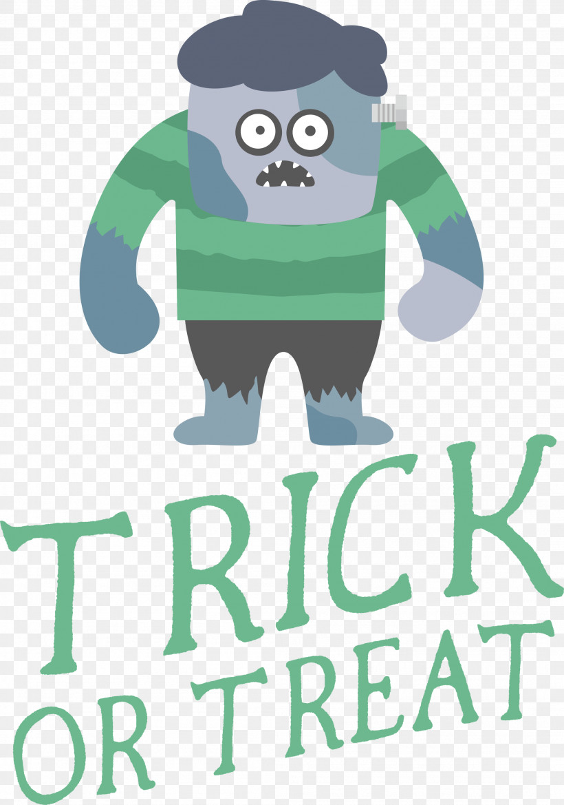 Trick Or Treat Trick-or-treating, PNG, 2104x3000px, Trick Or Treat, Behavior, Biology, Character, Green Download Free