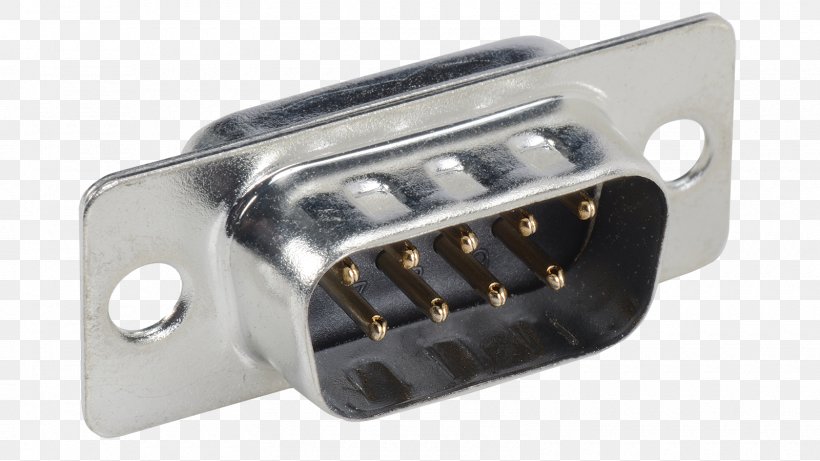 D-subminiature Electrical Connector RS-232 Electrical Cable Electronics, PNG, 1600x900px, Dsubminiature, Adapter, Crimp, Electrical Cable, Electrical Connector Download Free