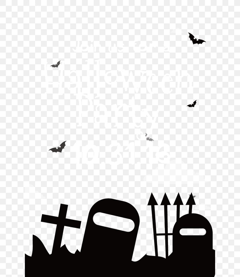 Halloween Card, PNG, 650x948px, Halloween, Area, Black, Black And White, Brand Download Free
