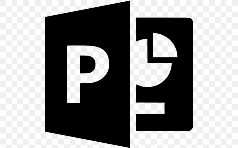 Microsoft PowerPoint Logo Microsoft Office, PNG, 512x512px, Microsoft Powerpoint, Black And White, Brand, Logo, Metro Download Free