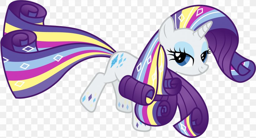Pony Rarity Rainbow Dash Twilight Sparkle Applejack, PNG, 3774x2048px, Watercolor, Cartoon, Flower, Frame, Heart Download Free