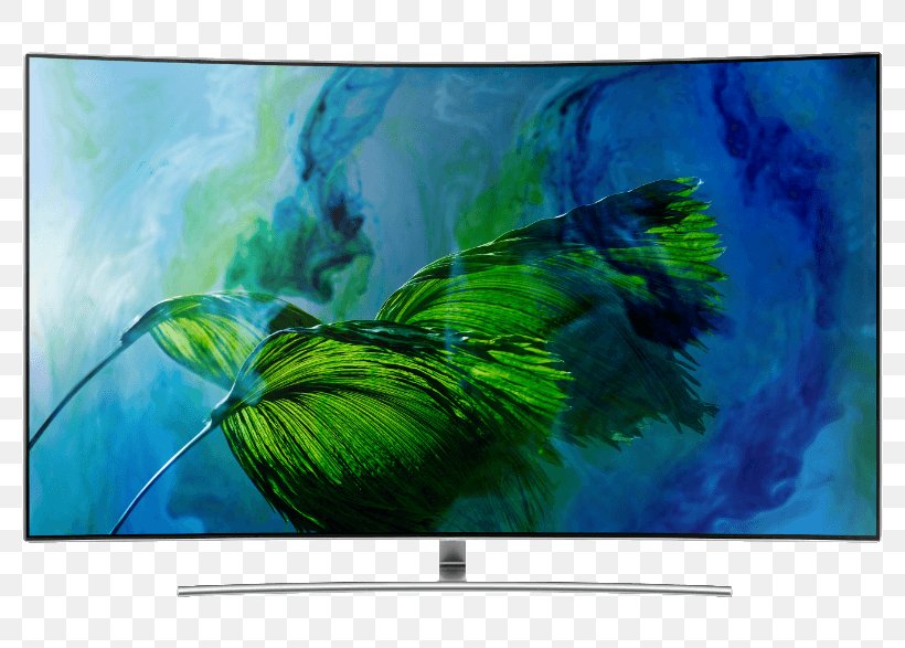 Quantum Dot Display 4K Resolution LED-backlit LCD Samsung High-definition Television, PNG, 786x587px, 4k Resolution, Quantum Dot Display, Advertising, Computer Monitor, Curved Download Free