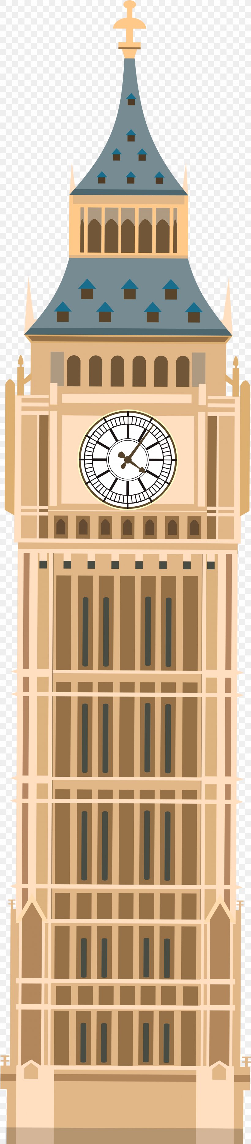 Big Ben Clip Art Transparency Vector Graphics, PNG, 1737x7912px, Big Ben, Analog Watch, Beige, Clock, Clock Tower Download Free