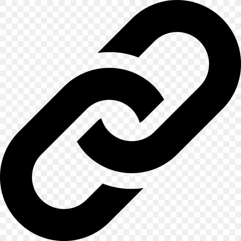 Hyperlink Symbol Clip Art, PNG, 2000x2000px, Hyperlink, Area, Artwork, Black And White, Brand Download Free