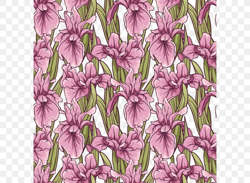 Drawing Flower Tulip Pattern, PNG, 600x600px, Drawing, Abstraction, Color, Flora, Floral Design Download Free