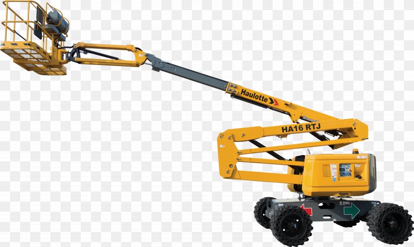 Knuckleboom Crane Aerial Work Platform Haulotte Machine, PNG, 5622x3362px, Crane, Aerial Work Platform, Construction Equipment, Elevator, Fourwheel Drive Download Free