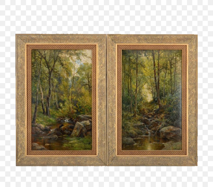 Window Painting Forest Picture Frames Wood, PNG, 720x720px, Window, Forest, Landscape, Painting, Picture Frame Download Free
