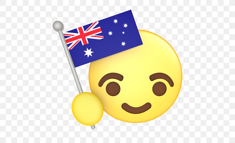 Emoji Flag Of Australia Flag Of The United States Flag Of New Zealand, PNG, 500x500px, Emoji, Emojipedia, Emoticon, Flag, Flag Day Download Free