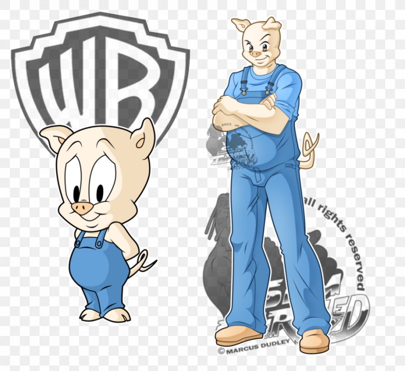 Hamton J. Pig Plucky Duck Porky Pig Character, PNG, 934x856px, Watercolor, Cartoon, Flower, Frame, Heart Download Free