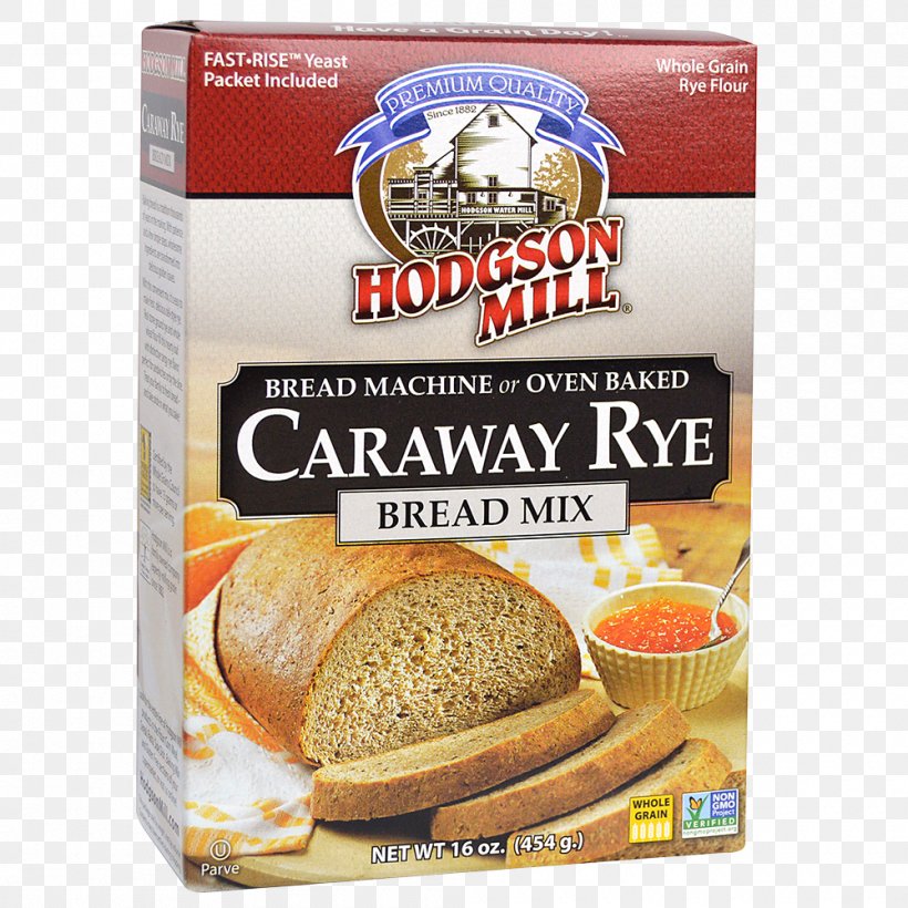 Rye Bread Whole Grain Cereal Whole Wheat Bread Hodgson Mill, Inc., PNG, 1000x1000px, Rye Bread, Baking, Baking Mix, Bread, Bread Machine Download Free