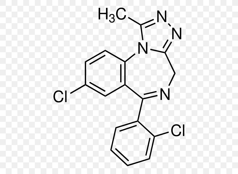 Etizolam Alprazolam Benzodiazepine Molecule Drug, PNG, 505x600px, Etizolam, Alprazolam, Area, Benzodiazepine, Black Download Free