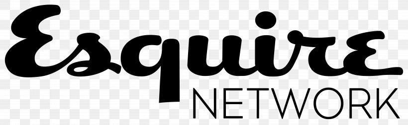Esquire Network Television Channel Logo TV, PNG, 5000x1537px, Esquire Network, Bet, Black And White, Brand, Cable Television Download Free