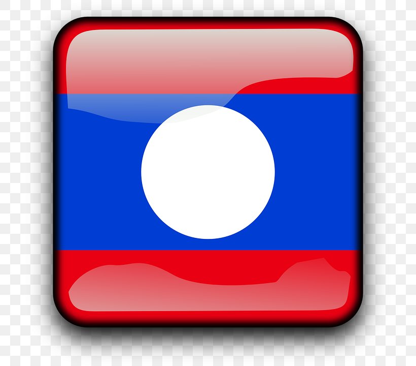 Flag Of Laos Democracy, PNG, 720x720px, Laos, Area, Country, Democracy, Democratic Republic Download Free