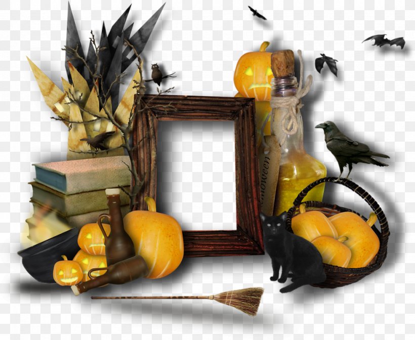 Halloween Halloween FRAME Clip Art Image Photography, PNG, 975x800px, Halloween, Food, Fruit, Haunted Attraction, Jackolantern Download Free