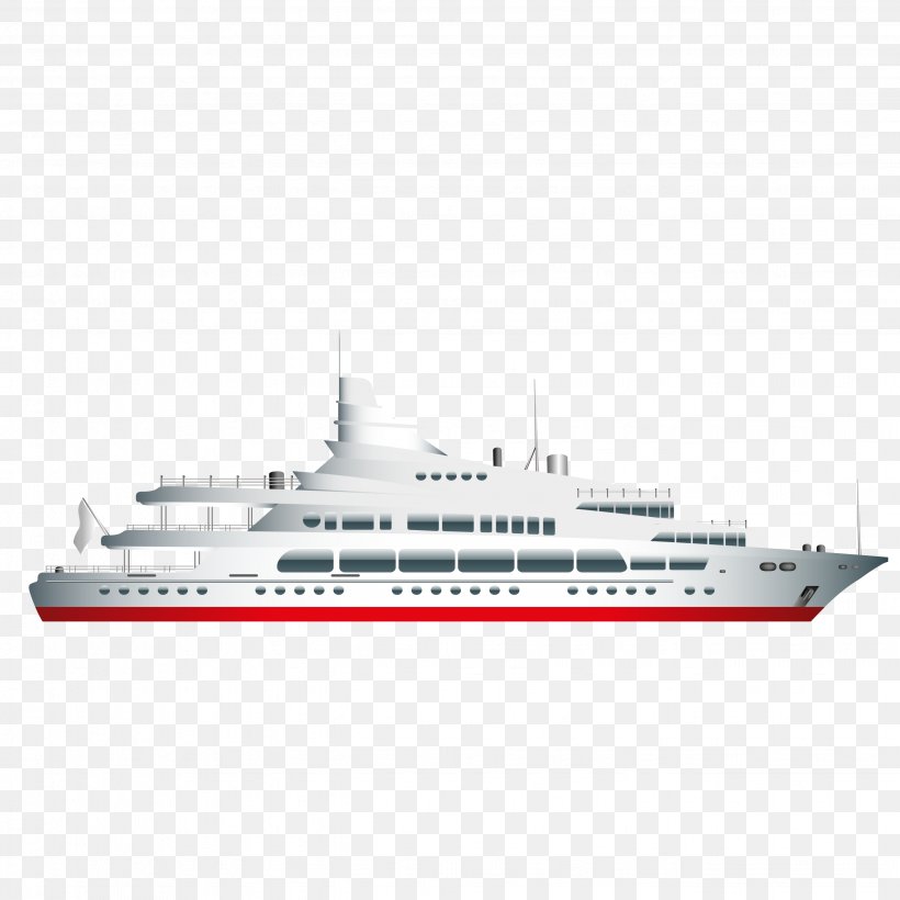 Yacht Cruise Ship, PNG, 2657x2657px, Yacht, Animation, Boat, Cruise Ship, Designer Download Free