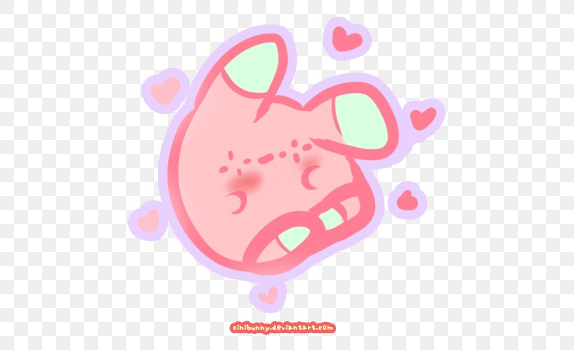 Pink M Nose Clip Art, PNG, 500x500px, Pink M, Animal, Nose, Pink, Rtv Pink Download Free