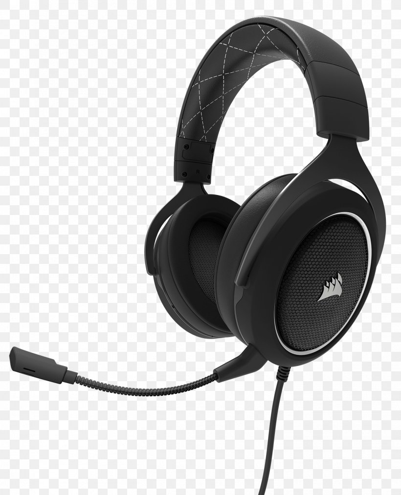 CORSAIR HS60 SURROUND Gaming Headset White CA-9011174-AP 7.1 Surround Sound Headphones Corsair Components, PNG, 1456x1800px, 71 Surround Sound, Audio, Audio Equipment, Corsair Components, Corsair Hs50 Download Free